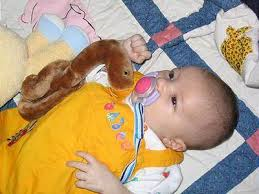 Ebola plush toy with baby