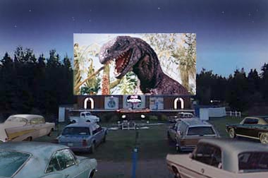 Godzilla on screen